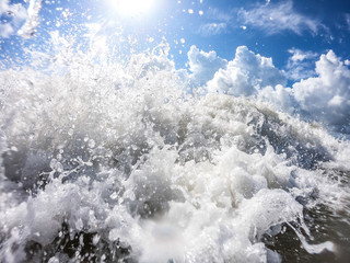 Stock photo of ocean surf