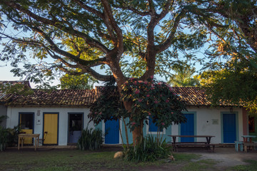 Simple Village in Trancoso Brazil