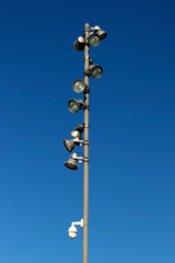 Lantern in an urban environment