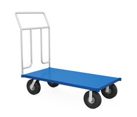 Heavy Duty Trolley Isolated