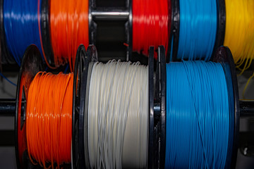 coils ABS plastic for 3D pens in different colors