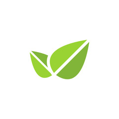 Leaf graphic design template vector isolated illustration