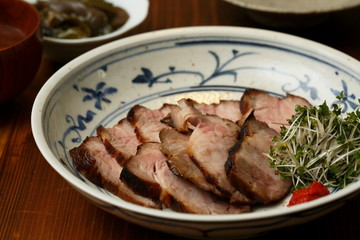 焼豚　ローストポーク　チャーシュー　器作家