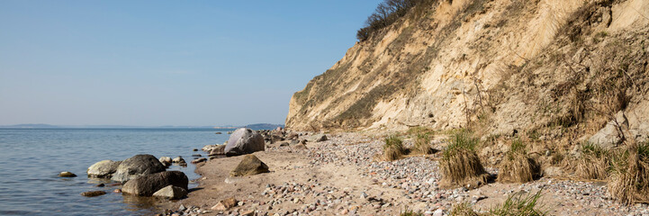 Europa, Deutschland, Mecklenburg-Vorpommern, Insel Rügen, Mönchgut,  Biosphärenreservat Südost-Rügen, Groß Zicker, Steilküste