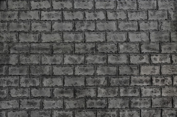 Cement brick wall texture background for design artwork, architecture, wallpaper texture construction building for quality art.