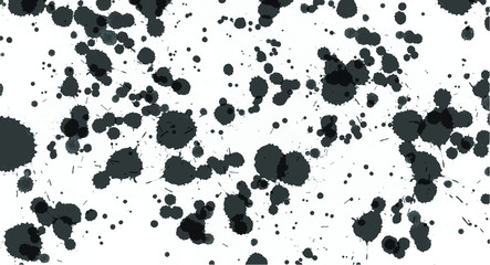 Abstract black watercolor background for your design, watercolor background concept, vector.