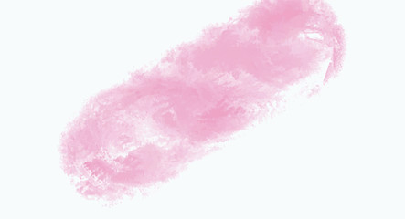 Pink watercolor background for your design, watercolor background concept, vector.