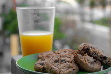cookies and milk