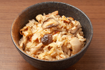 きのこの炊き込みご飯