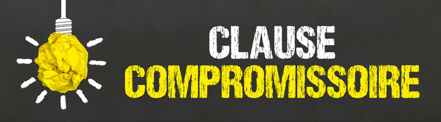 Clause compromissoire 