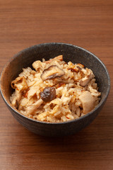 きのこの炊き込みご飯