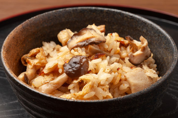 きのこの炊き込みご飯