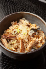 秋刀魚の炊き込みご飯
