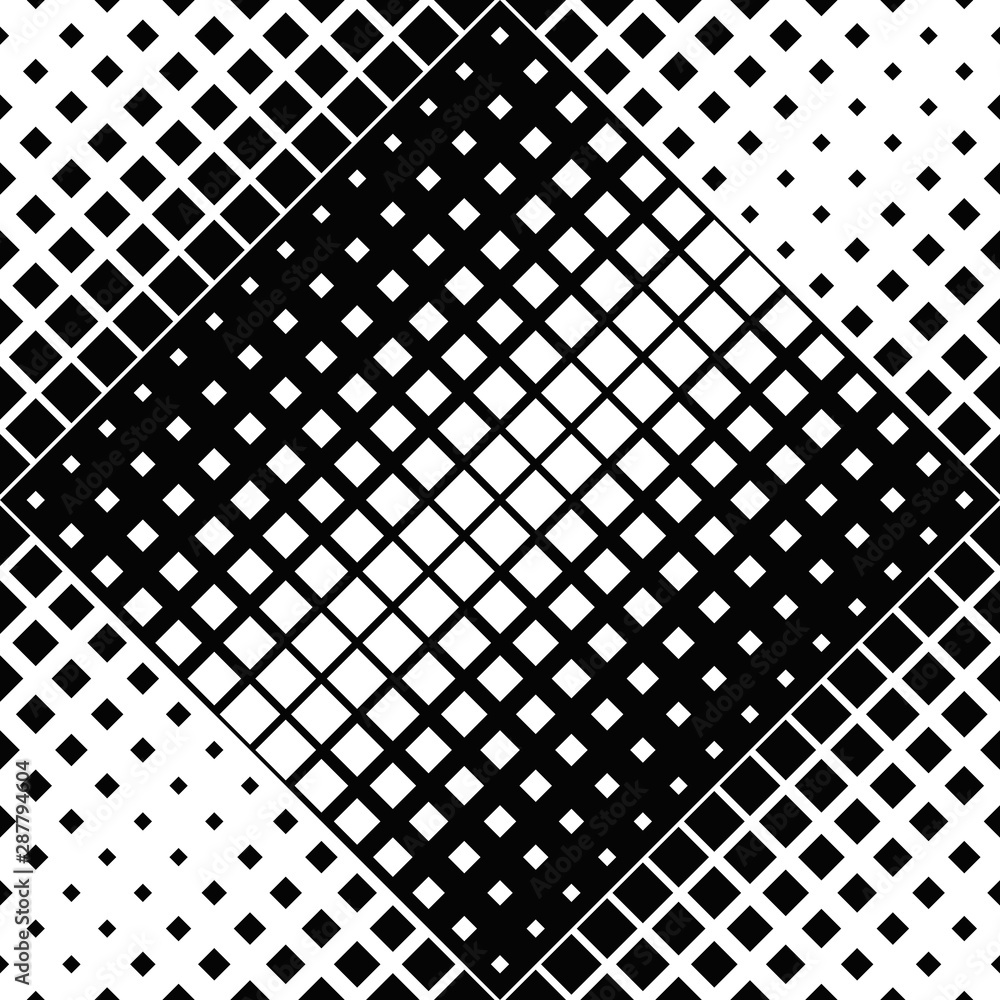Poster seamless geometrical diagonal square pattern background - abstract vector design