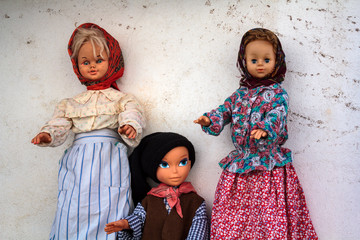 Dolls dressed with Portuguese Traditional Costumes