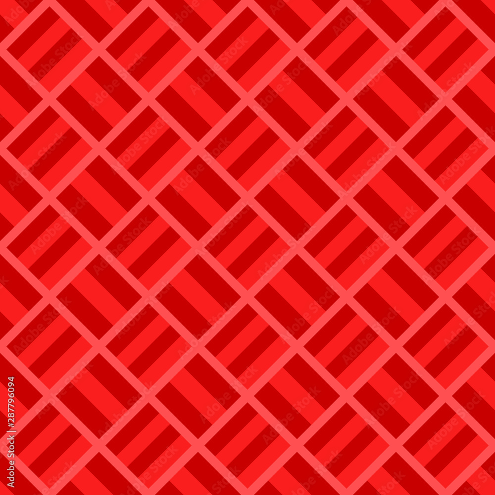 Poster abstract seamless square pattern background design - colored vector graphic