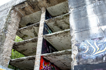 Obraz premium Hochbunker in Wilhelmshaven