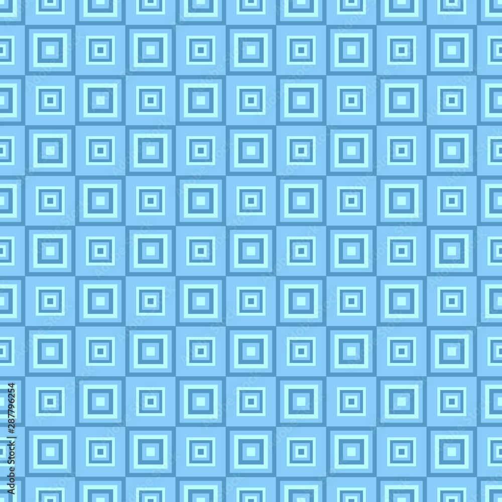 Aufkleber seamless geometric square pattern background - vector graphic