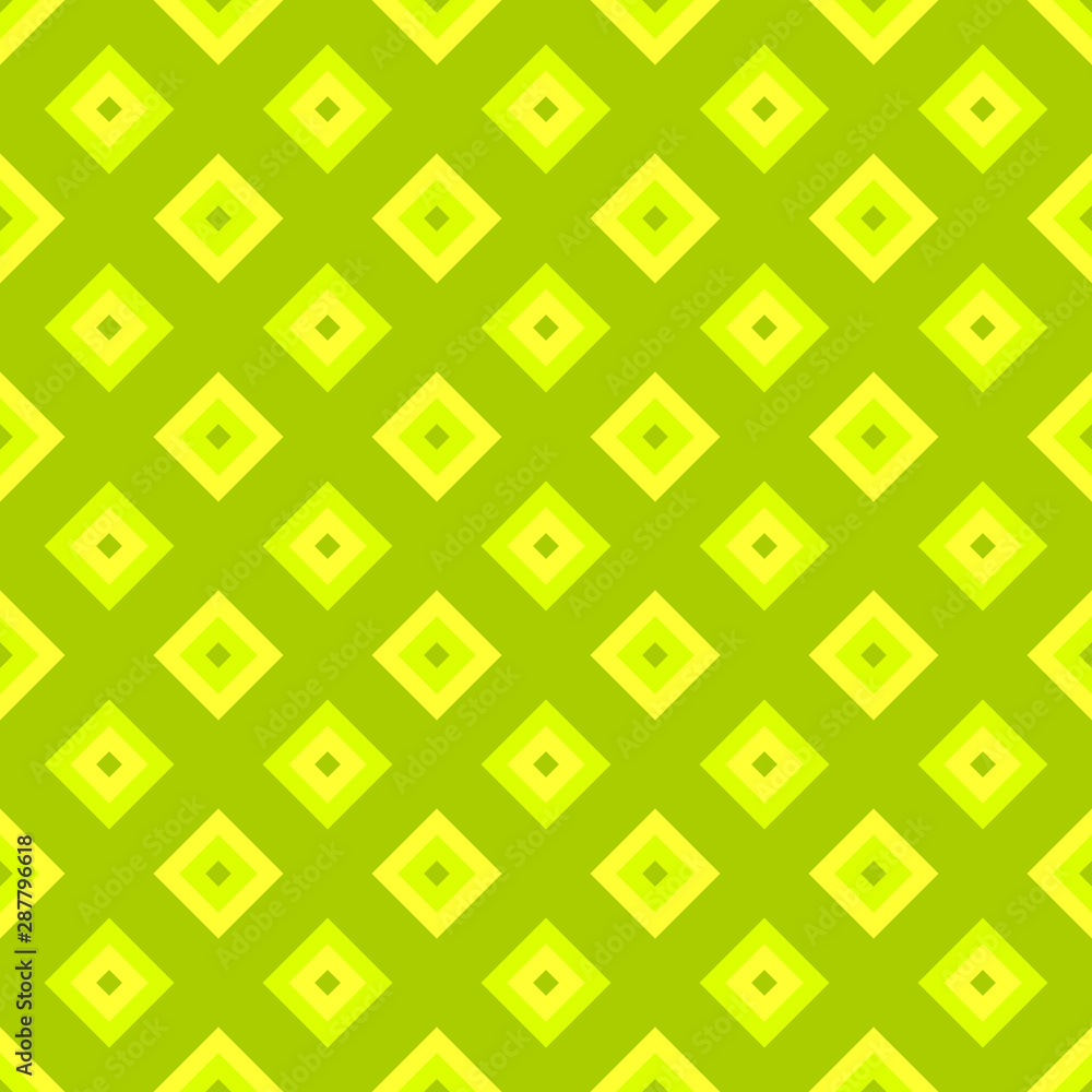 Poster seamless geometrical square pattern design background - colored vector graphic