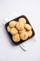Nan khatai or Nankhatai is an authentic Indian sweet and savory eggless cookie loaded with dry fruits 