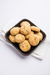 Nan khatai or Nankhatai is an authentic Indian sweet and savory eggless cookie loaded with dry fruits 