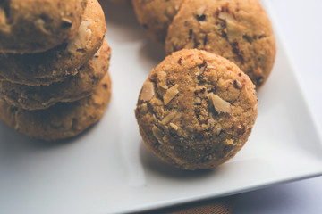 Nan khatai or Nankhatai is an authentic Indian sweet and savory eggless cookie loaded with dry fruits 