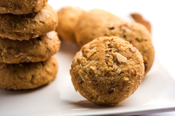 Nan khatai or Nankhatai is an authentic Indian sweet and savory eggless cookie loaded with dry fruits 