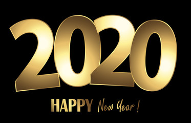 happy new year 2020 greetings background