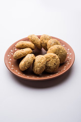 Nan khatai or Nankhatai is an authentic Indian sweet and savory eggless cookie loaded with dry fruits 
