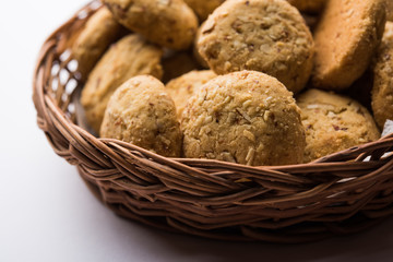 Nan khatai or Nankhatai is an authentic Indian sweet and savory eggless cookie loaded with dry fruits 