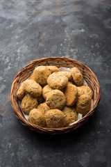 Nan khatai or Nankhatai is an authentic Indian sweet and savory eggless cookie loaded with dry fruits 