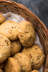 Nan khatai or Nankhatai is an authentic Indian sweet and savory eggless cookie loaded with dry fruits 