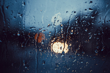 Uma tarde fria e chuvosa