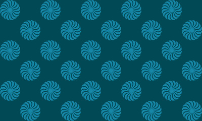 Circle Shapes Unique Pattern Background