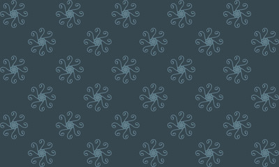 Flower Shape Pattern Background