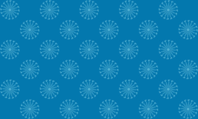 Circle Shapes Unique Pattern Background