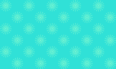 Flower Shape Pattern Background