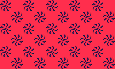 A floral sari pattern with dark background