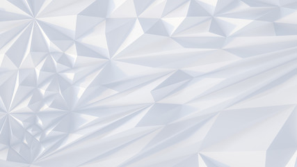 Obraz premium White backround. Abstract Illustration. Parametric Low poly triangle
