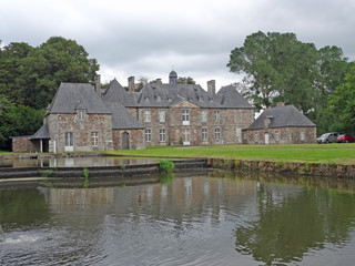 Fototapeta premium Normandie, Abbaye de Lucerne
