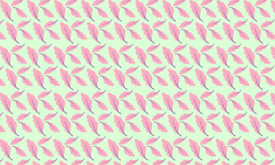 Green Leaves pattern background