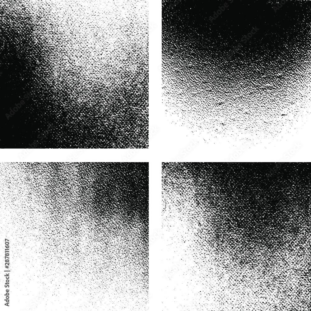 Poster abstract vector noise vanishing. subtle grunge texture overlay with fine particles isolated on a whi