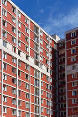 famous red brick building in Paris eastern suburb