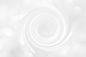 Obraz premium White marble texture with a spiral pattern for packaging in a modern style. Beautiful circle pattern with divorces and wavy lines in gray tones for wallpaper and screen saver, space modern theme.