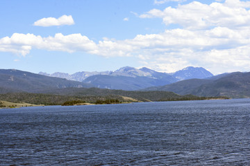 lake in the mountains