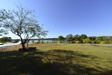 A beautiful view of Deck Sul Park in Brasilia, Brazil