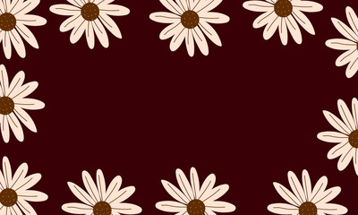 Abstract flower floral pattern background 