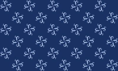 Ethnic Swastica Pattern Background