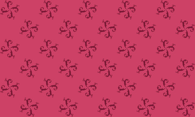 Ethnic Swastica Pattern Background