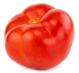 Tomato isolated on white background. With clipping path